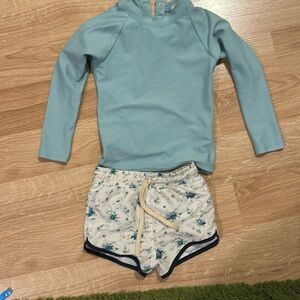 Minnow Swim Board shorts Brock collection rash Gaurd